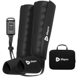 Air Compression Recovery System with Heat – 8-Chamber AXIS Full Leg Massage